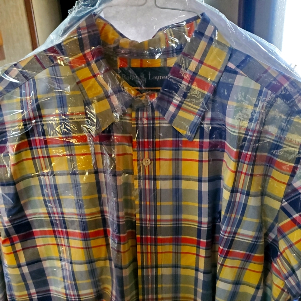 Polo button up shirt XL